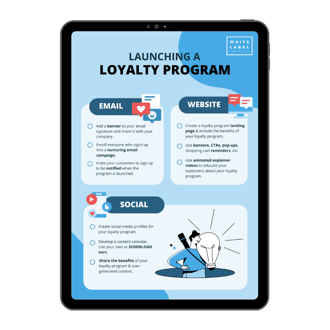 How to launch a loyalty program - checklist